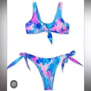 Cupshe  Tie-Dye Bikini set